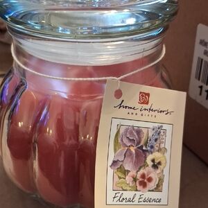 NWT! Home Interiors Floral Essence Candle